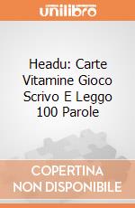 Headu: Carte Vitamine Gioco Scrivo E Leggo 100 Parole giochi