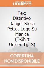 Tex: Distintivo Ranger Stella Petto, Logo Su Manica (T-Shirt Unisex Tg. S) gioco di Bonelli