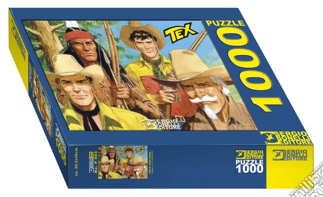 Tex: Tex E I Suoi Pards - Puzzle 1000 Pz 70 X 50 Cm puzzle
