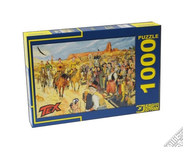 Tex: Tex Nel Villaggio Navajo - Puzzle 1000 Pz 70 X 50 Cm puzzle