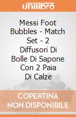 Messi Foot Bubbles - Match Set - 2 Diffusori Di Bolle Di Sapone Con 2 Paia Di Calze gioco