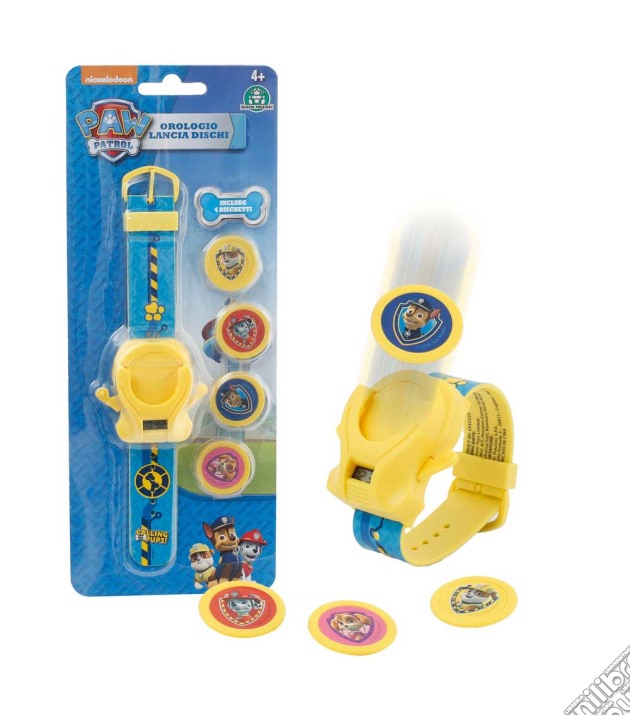 Paw Patrol - Orologio Lancia Dischi gioco