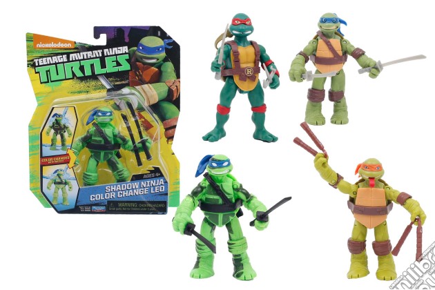 Teenage Mutant Ninja Turtles - Personaggio Base Con Funzione Speciale Ass. 13 gioco