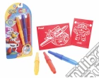 Blo Pens - Super Wings - Kit 3 Penne + 4 Stencil gioco