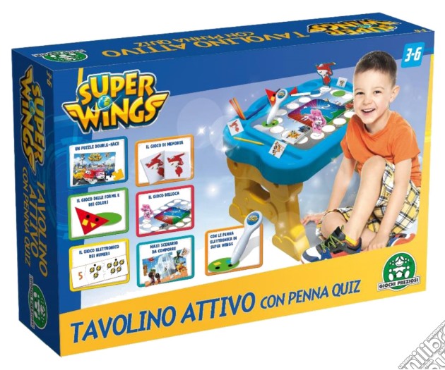 Super Wings - Tavolino Elettronico Con Penna gioco
