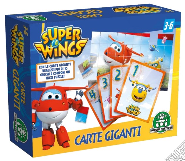 Super Wings - Carte Giganti Double-Face gioco