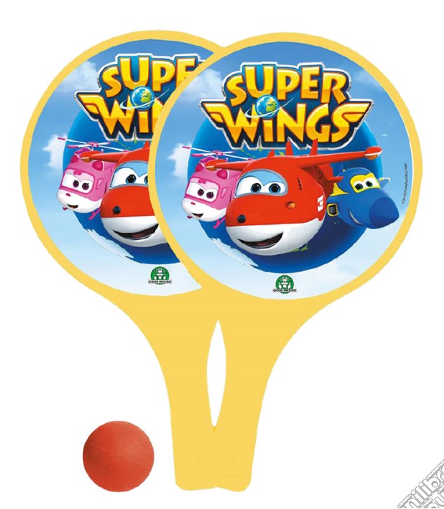 Super Wings - Set 2 Racchette E 1 Pallina gioco