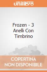 Frozen - 3 Anelli Con Timbrino gioco di Auguri Preziosi