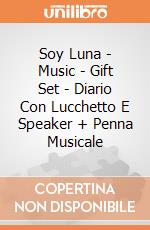 Soy Luna - Music - Gift Set - Diario Con Lucchetto E Speaker + Penna Musicale gioco di Auguri Preziosi