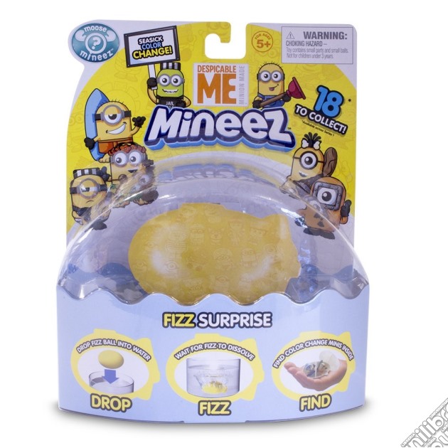 Cattivissimo Me 3 - Mineez - Fizzy Surprise Con 2 Mini Personaggi (un articolo senza possibilità di scelta) gioco di Giochi Preziosi