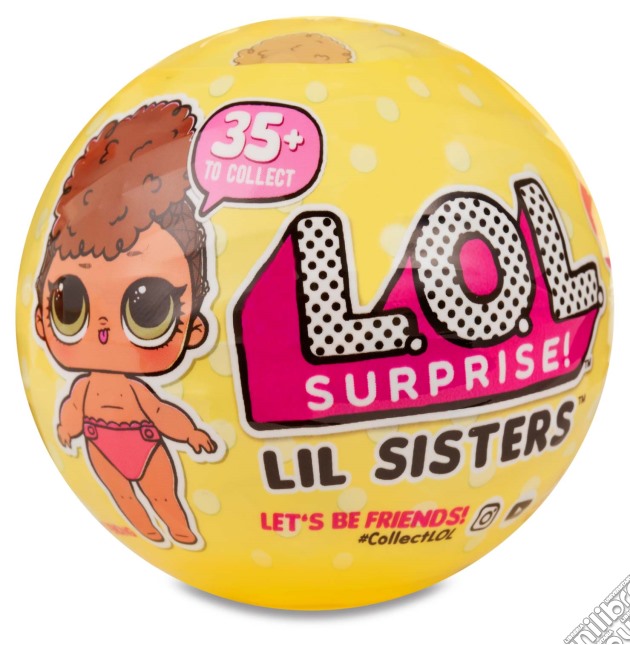 L.O.L. Surprise - Lil Sisters - Serie 3 - Pallina 5 Strati Con Mini Bambola (un articolo senza possibilità di scelta) gioco di Giochi Preziosi