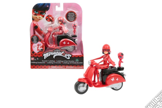 Miraculous - Scooter Ladybird 14Cm gioco di Giochi Preziosi