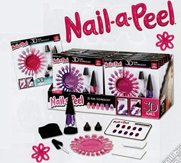 Gel A Peel - Nail Starter Kit Ass. 2 gioco di Giochi Preziosi