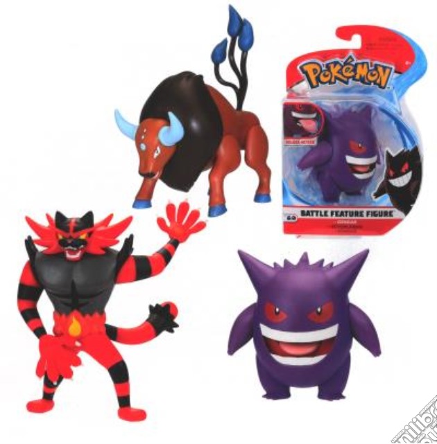 Pokemon Pers. 12 cm Funz. Lancio Serie 3 gioco di FIGU