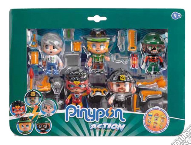 Pinypon - Action - Multipack 5 Personaggi gioco di Giochi Preziosi