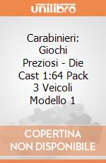 Carabinieri: Giochi Preziosi - Die Cast 1:64  Pack 3 Veicoli Modello 1 gioco