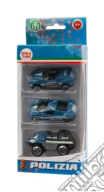 Polizia: Giochi Preziosi - Die Cast 1:64  Pack 3 Veicoli Modello 1 giochi