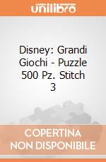Disney: Grandi Giochi - Puzzle 500 Pz. Stitch 3 giochi