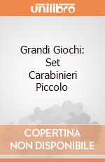 Grandi Giochi: Set Carabinieri Piccolo giochi