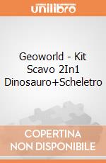 Geoworld - Kit Scavo 2In1 Dinosauro+Scheletro gioco di Mac2