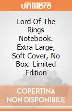 Lord Of The Rings Notebook. Extra Large, Soft Cover, No Box. Limited Edition giochi