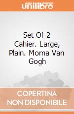 Set Of 2 Cahier. Large, Plain. Moma Van Gogh giochi