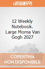 12 Weekly Notebook. Large Moma Van Gogh 2027 giochi