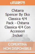 Chitarra Spencer By Eko Classica 4/4 Pack - Chitarra Classica 4/4 Con Accessori Inclusi gioco di Eko
