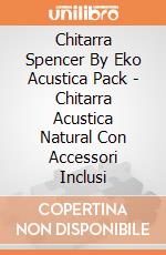 Chitarra Spencer By Eko Acustica Pack - Chitarra Acustica Natural Con Accessori Inclusi gioco di Eko