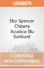 Eko Spencer Chitarra Acustica Blu Sunburst gioco di Eko