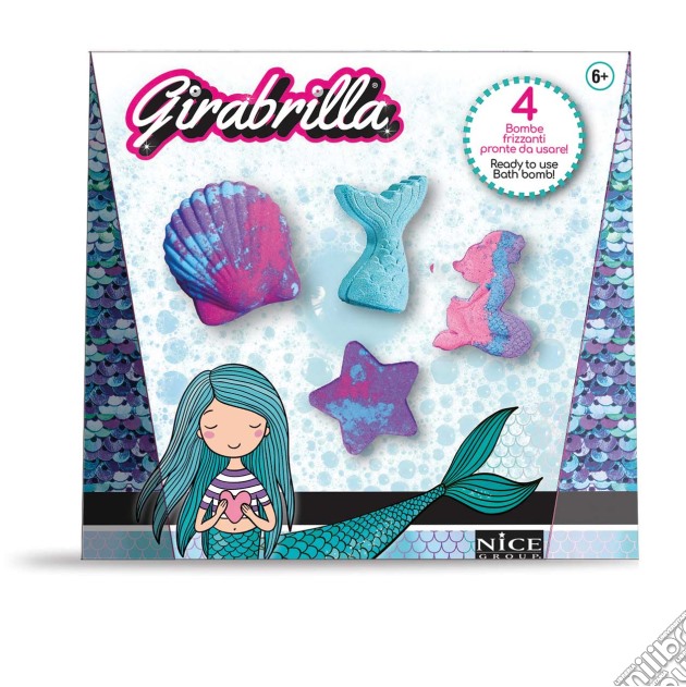 Girabrilla Mermaid Frizzabombe gioco di Nice
