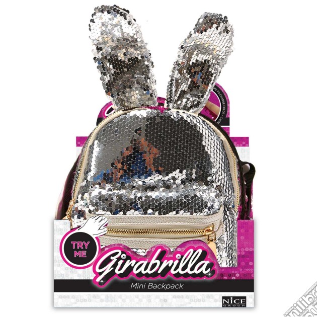 Girabrilla - Mini Zaino Rabbit Colori Assortiti gioco di Nice