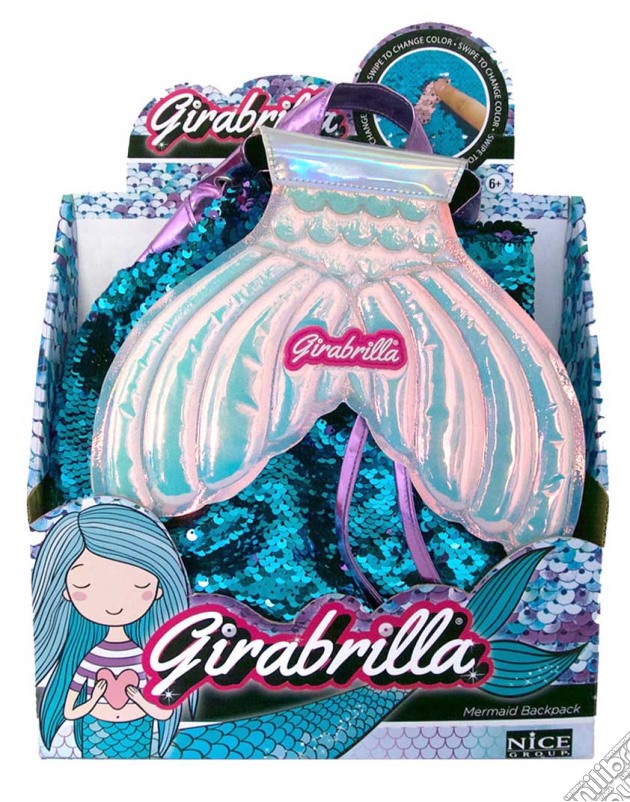 Girabrilla Mermaid Backpack gioco di Nice