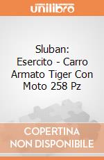 Sluban: Esercito - Carro Armato Tiger Con Moto 258 Pz gioco
