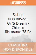 Sluban M38-B0522 - Girl'S Dream - Chiosco Ristorante 78 Pz gioco di Sluban