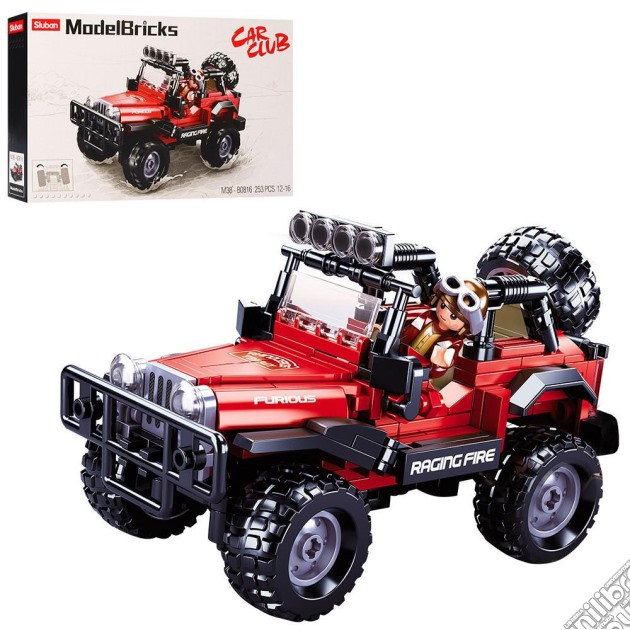 Sluban: Model Bricks - Jeep 253 Pz gioco