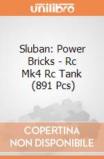 Sluban: Power Bricks - Rc Mk4 Rc Tank   (891 Pcs) gioco