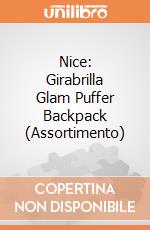 Nice: Girabrilla Glam Puffer Backpack (Assortimento) gioco