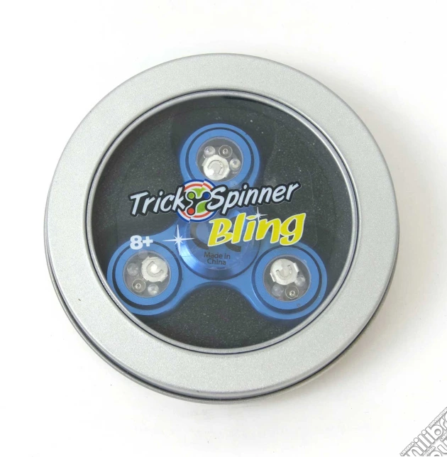Tricky Spinner Aluminium With Lights Pack Tin Box (un articolo senza possibilità di scelta) gioco di Nice