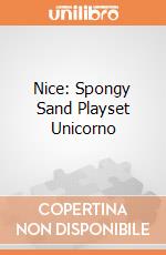 Nice: Spongy Sand Playset Unicorno gioco