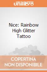 Nice: Rainbow High Glitter Tattoo gioco