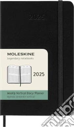 Moleskine - Moleskine 2025 12-Month Weekly Vertical Pocket Hardcover Notebook giochi
