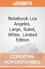 Notebook Los Angeles. Large, Ruled, White. Limited Edition giochi