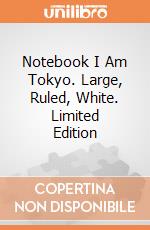 Notebook I Am Tokyo. Large, Ruled, White. Limited Edition giochi