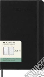 18 Months, Weekly Notebook. Large, Hard Cover, Black giochi