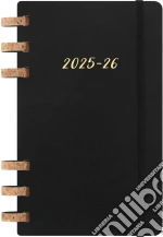 12 Months, Spiral Academic Planner. Large, Soft Cover, Black giochi