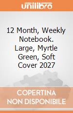 12 Month, Weekly Notebook. Large, Myrtle Green, Soft Cover 2027 giochi