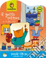 Ludattica: Nicoletta Costa - Puzzle 108 Pz Il Gatto Pittore