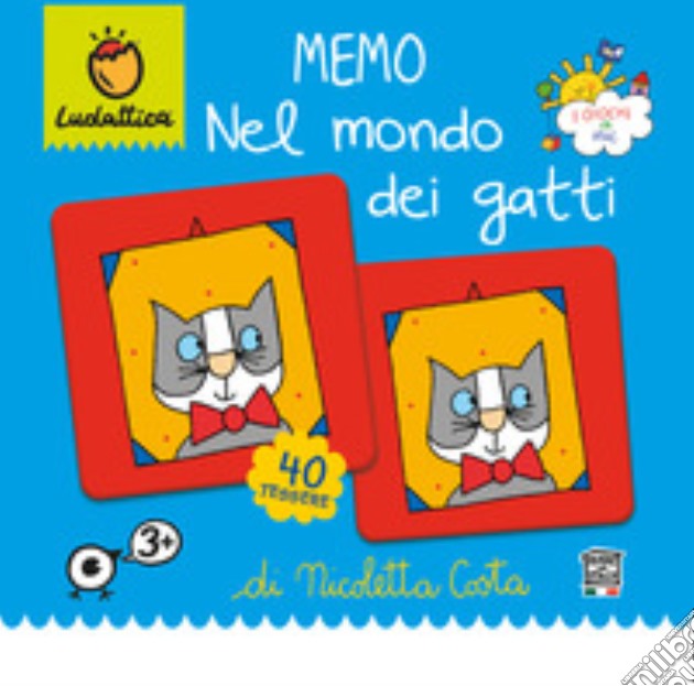 Ludattica: Nicoletta Costa - Memo Nel Mondo Dei Gatti gioco
