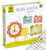 Ludattica: Dudu' Puzzle Frame 2-3-4 Pcs - Nella Savana giochi